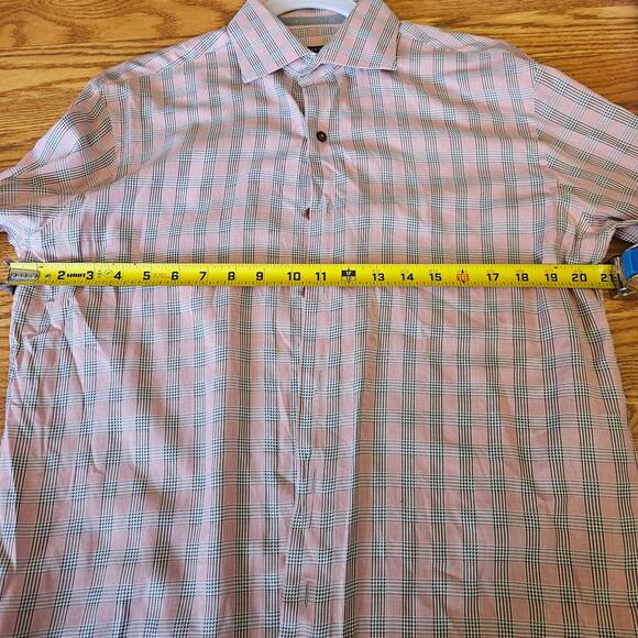 Hammer Made Men's Button Down Long Sleeve Dress Shirt Size 39/15.5 - Picture 4 of 6